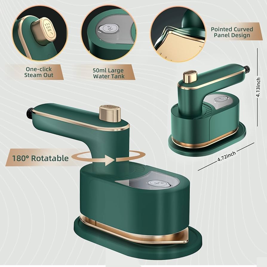 AirEasy | Mini Plancha A Vapor